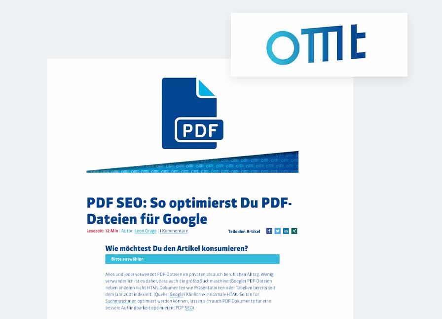 OMT Gastartikel