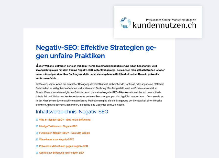 Kundennutzen.ch Artikel
